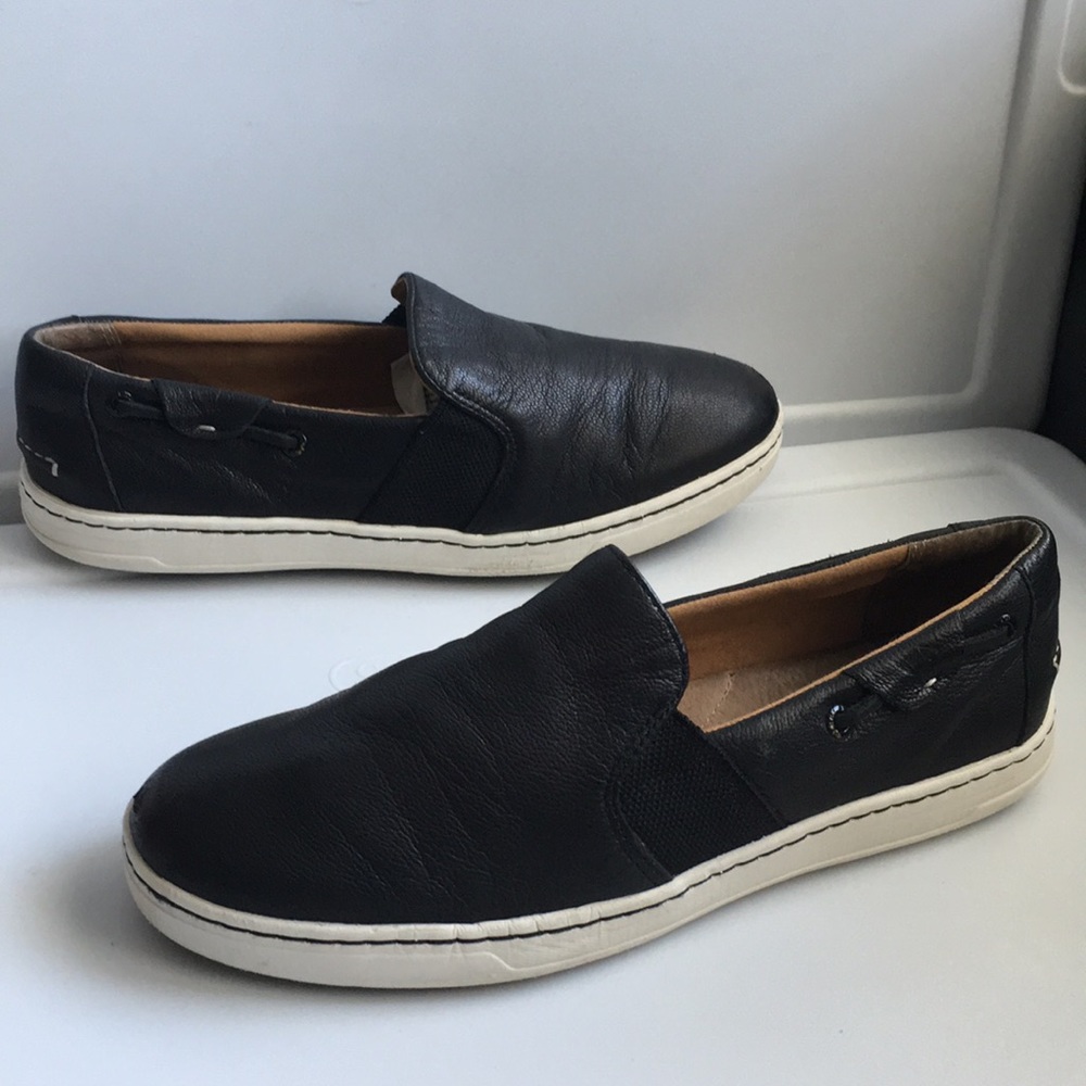 Sperry top sider leather loafers slip ons flats